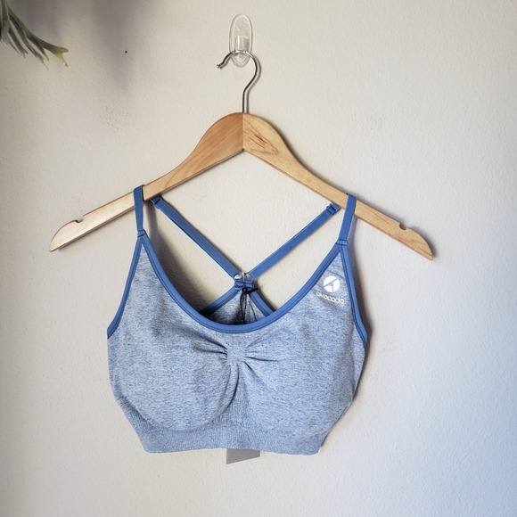 avocado Other - Avocado | Blue Moisture Wicking Light-Medium Support Sports Bra
